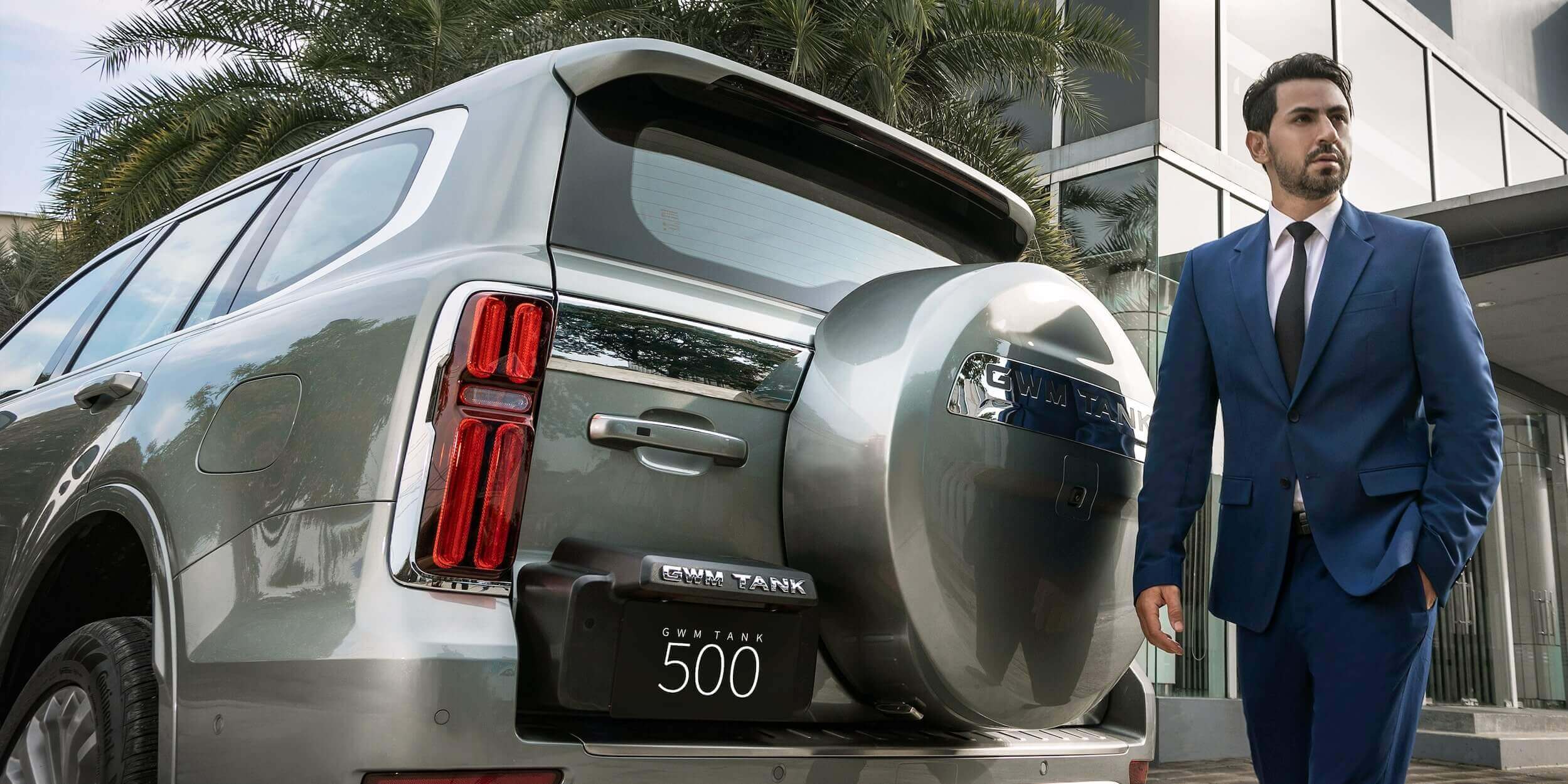 a man with a tank 500