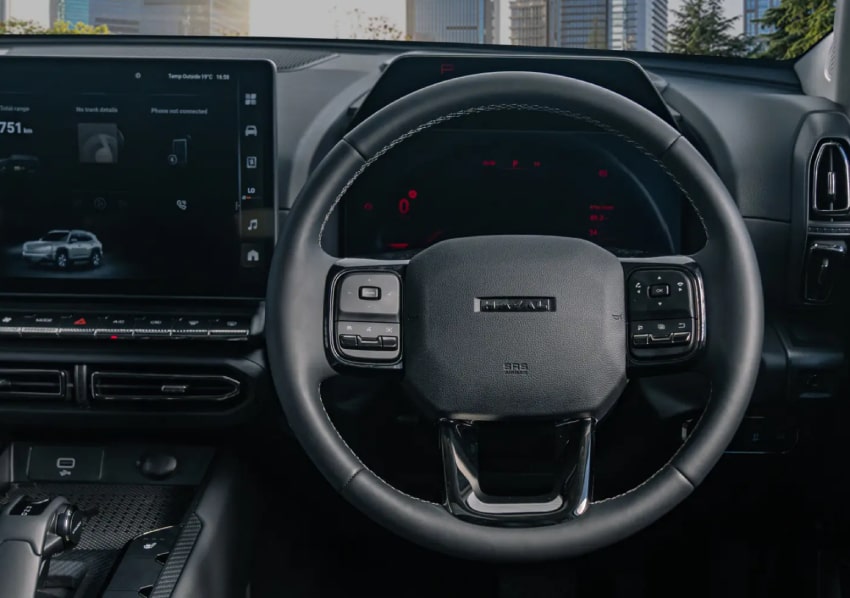 Haval H7 HEV-dashboard