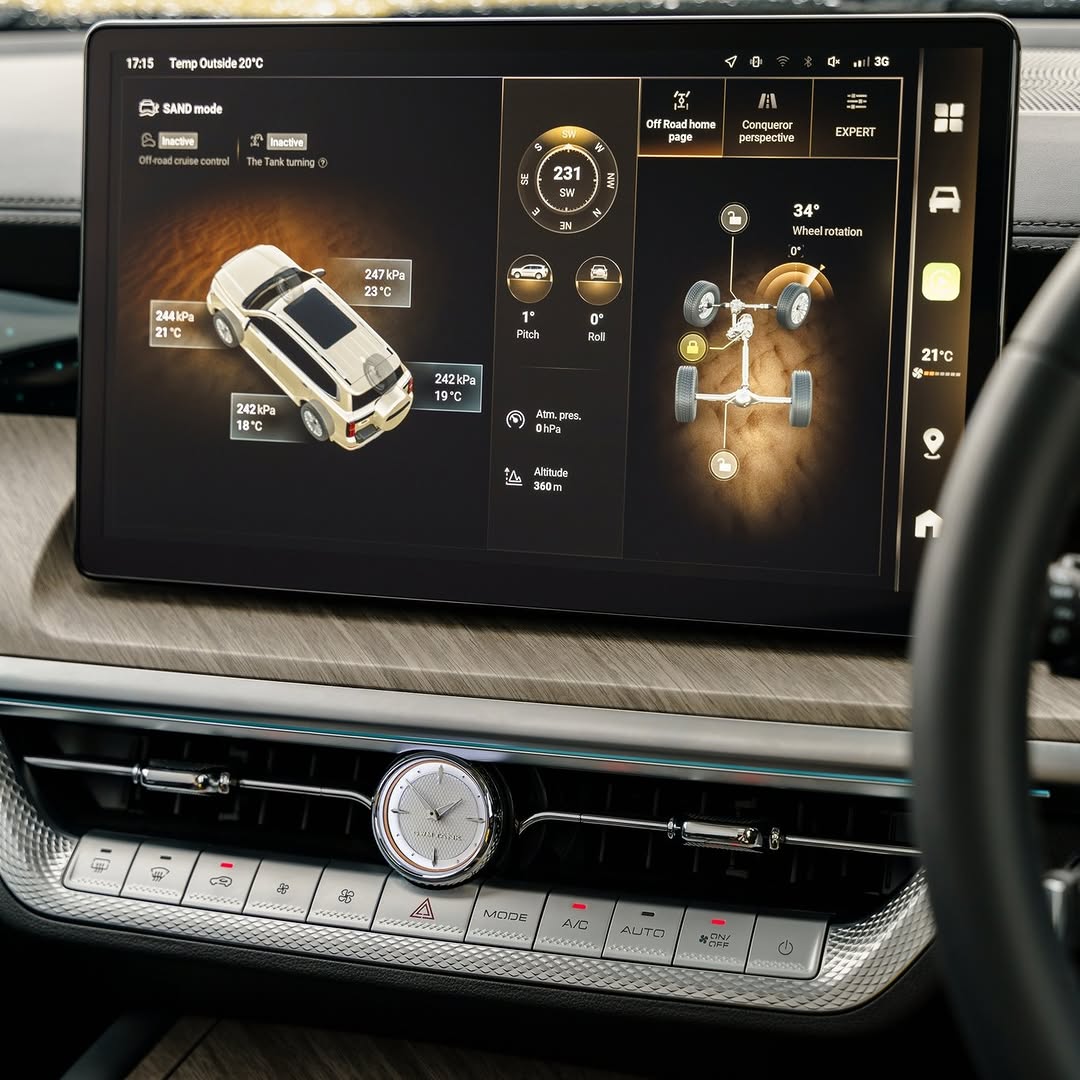 Tank 500 Infotainment